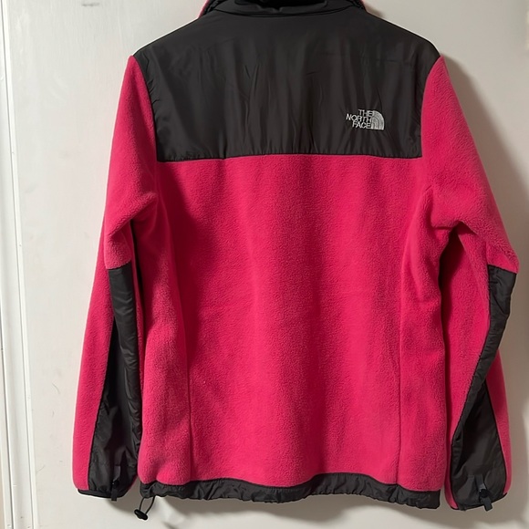 The North Face Women’s Pink/gray Full zip Denali jacket- medium, EUC - Picture 5 of 6